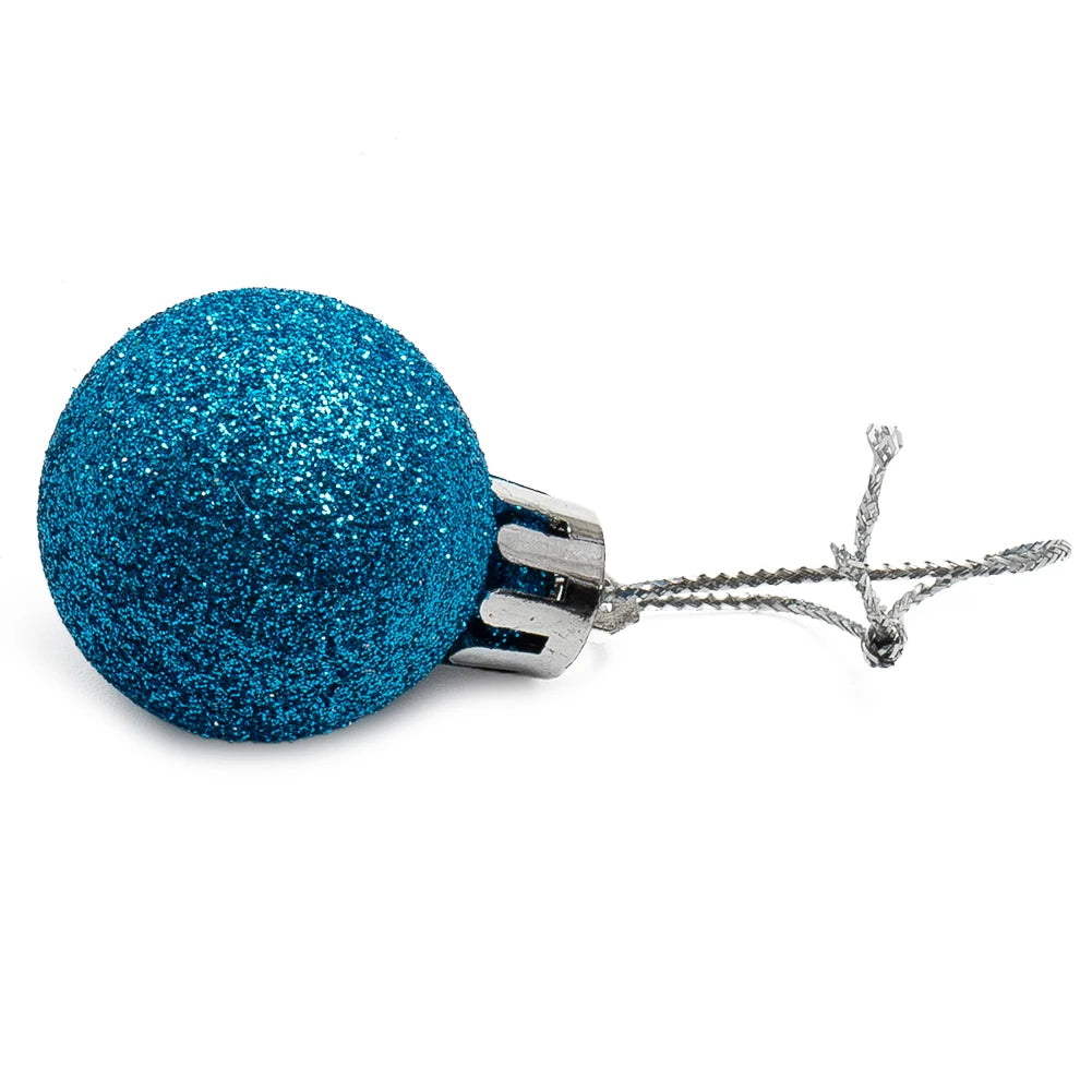 Choice Christbaumkugeln Kunststoff - 24 Stück, Ø3 cm