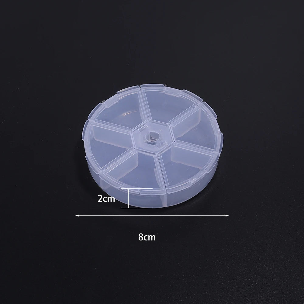 Plastik Schmuck Boxen Plastik Werkzeug Box Verstellbar Handwerk Organizer Lagerung Perlen Armband Schmuck Boxen Verpackung Großhandel