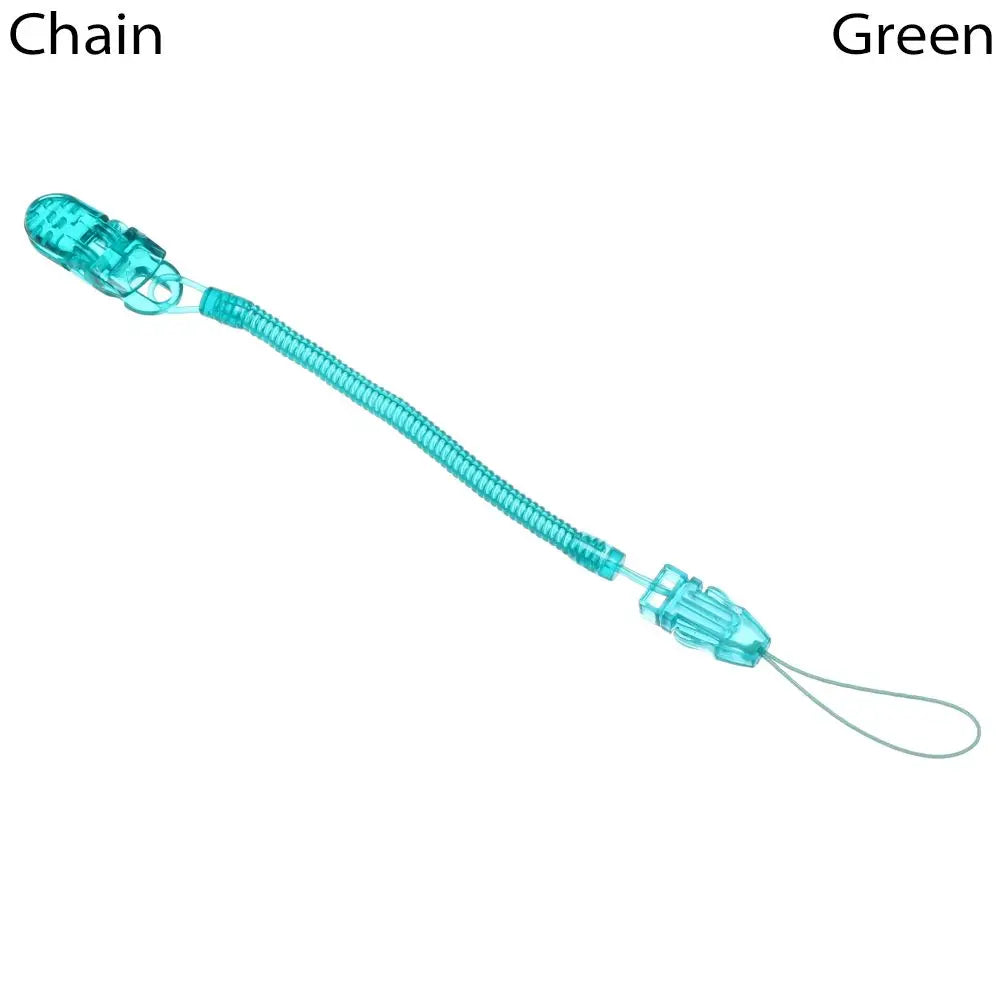 Cartoon Animal Baby Pacifier Clips Baby Pacifier Clip Chain Newborn Dummy Pacifier Chain Clip Holder Baby Pacifier Chain