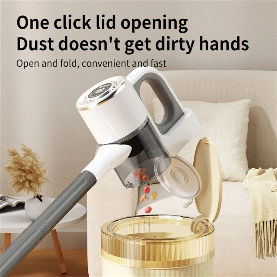 [For Pet Owners] Cordless Vacuum Cleaner - Strong Suction for Hair & Mess, Effortless Carpet & Floor Cleaning
