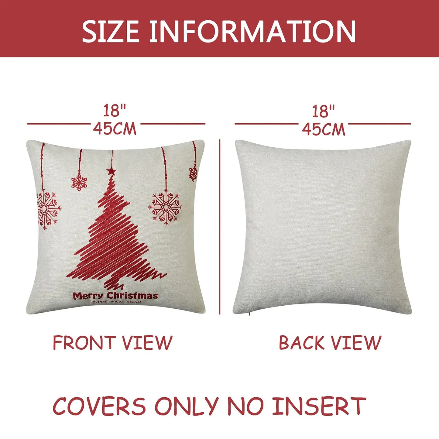 2024 Christmas Pillow Covers Christmas Decorations Throw Pillow Covers Set Of 4 Throw Pillow Cases With Holiday Decor Sofa