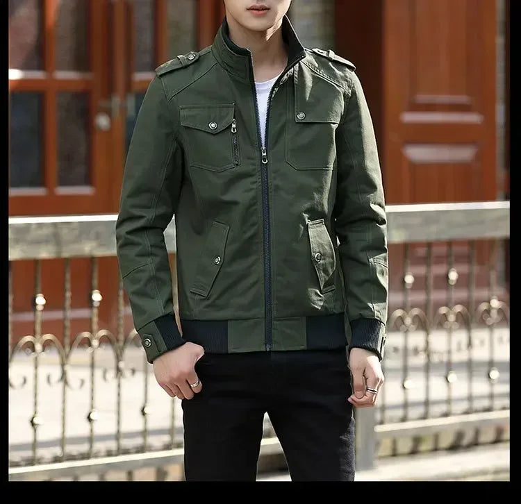 UrbanFit U1 Bomberjacke Herren winddicht - Futter, Gr. L