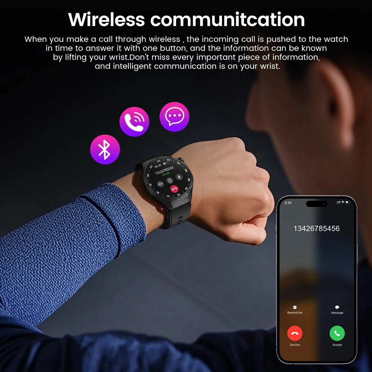 Huawei GT5 Pro AMOLED Display - 1.52 Zoll GPS IP68 Puls