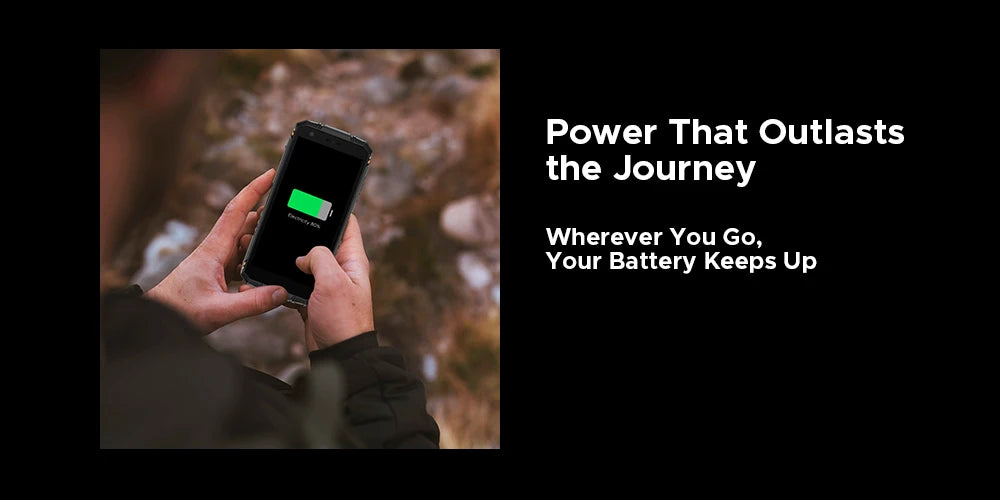 DOOGEE Fire 3 Max Robustes Telefon - 32 GB Und 256 GB, 18W, 5,5 Zoll