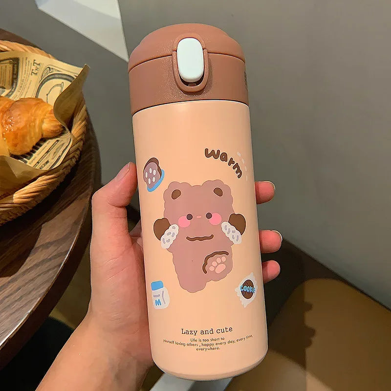 SMHXIANGQIANJIN Thermosflasche Vakuum - 380ml Edelstahl