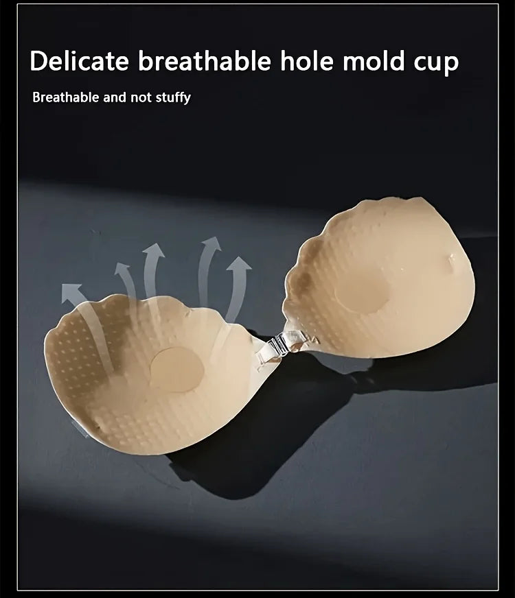 Women's Invisible, Soft, Elegant Strapless and Seamless Push-Up Bra - Support Underwear