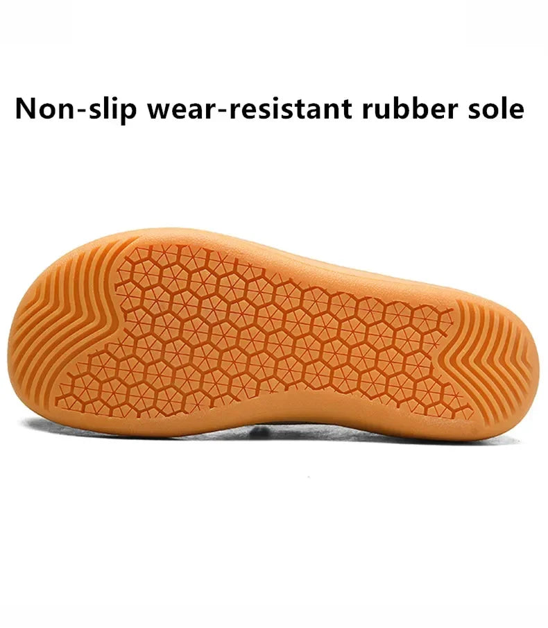 Men Casual Sneakers Minimalism | Zero Drop Sole | Walking Shoes Outdoor Breathable Non-slip Flats Loafer Mens Driving Shoes 2025