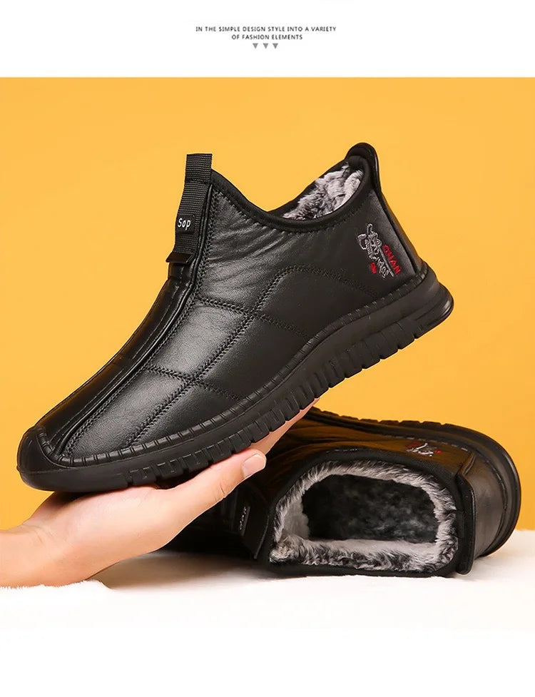 Henan Winterschuhe Velvet Warm - Größe 38-48, Wasserdicht, Rutschfest
