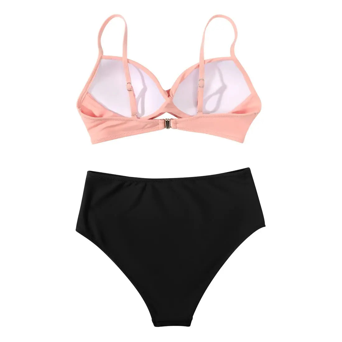 Vintage High Waist Bikinis: Push Up Schwimmbekleidung Bedruckt - Frauen Schwimmanzug Damen Strandmode Sommer Bademode Retro-Charme