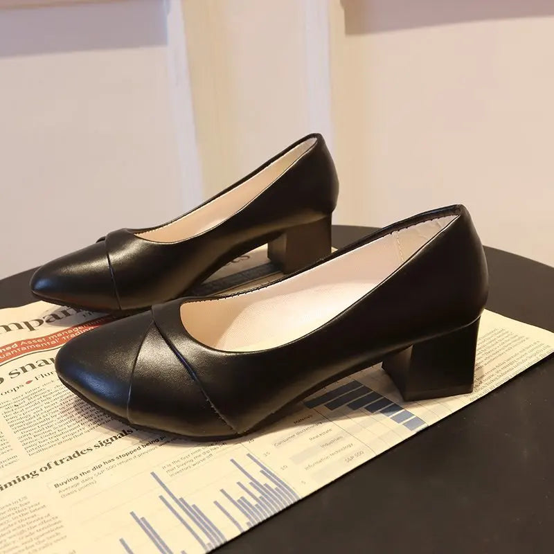 DIANRUO Pumps Mid Heel - Absatzhöhe 3-5 cm Größe 35-41