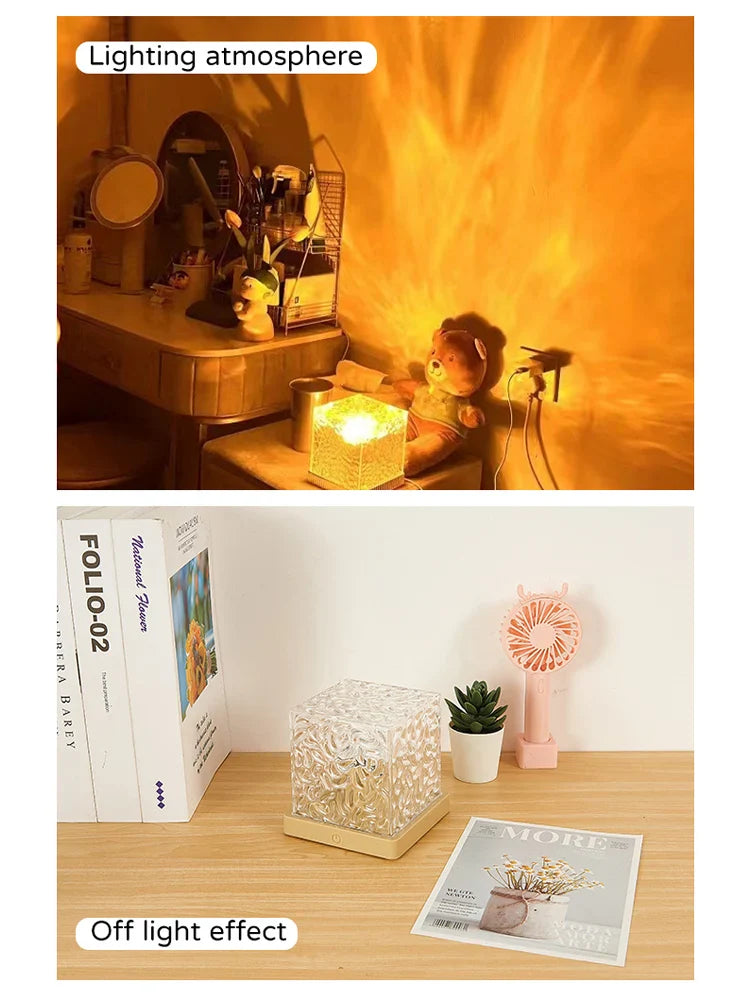 Aurora light projector – mood lamp for bedroom, bar, or restaurant