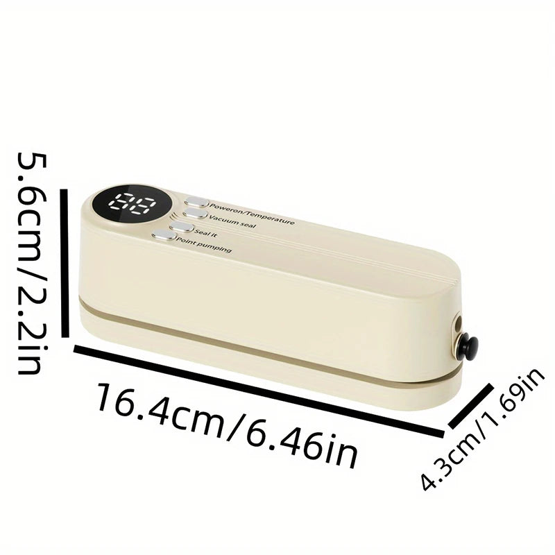Portable Usb Charging Vacuum Sealer A Multifunctional Food Sealer With Sealing External Suction Inflation Functions 2025