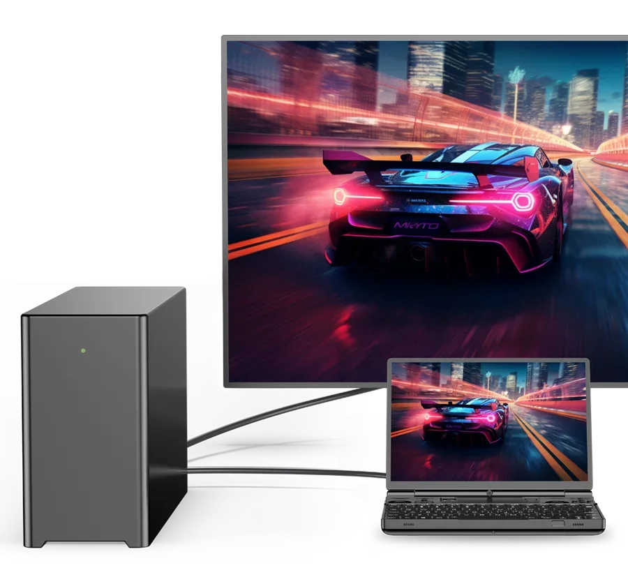 GPD WIN Max2 Gaming-PC - AMD 9HX, 10.1 Zoll, 13h Akku