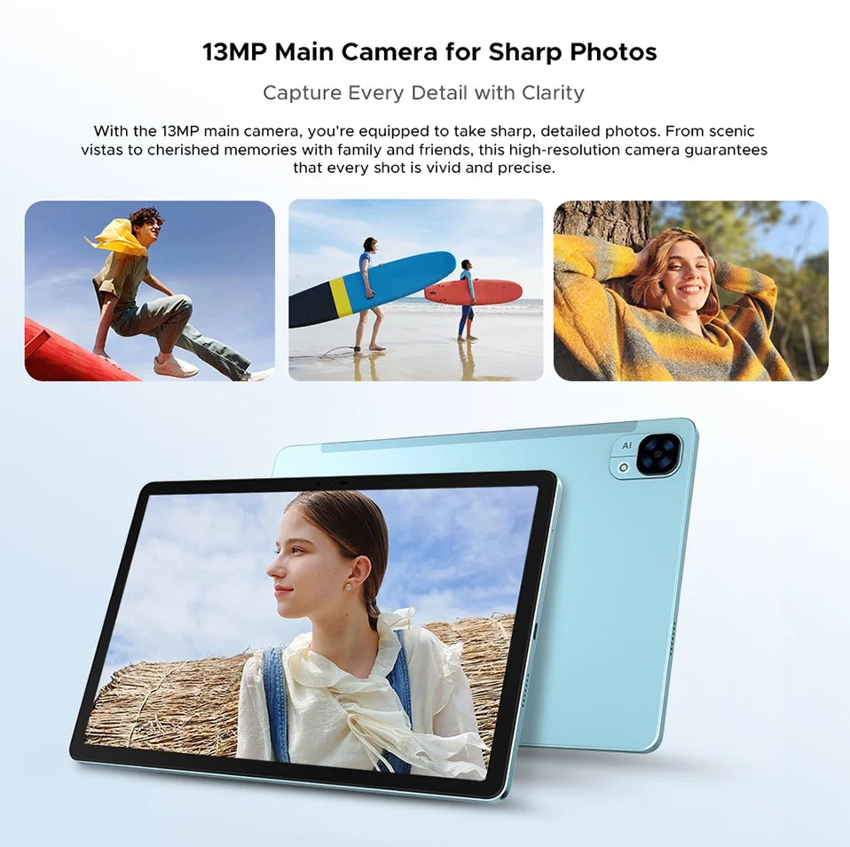 DOOGEE Tab E3 Ultradünn 7,5 Mm - 256 GB Speicher, 8800 mAh Akku, 11 Zoll Display