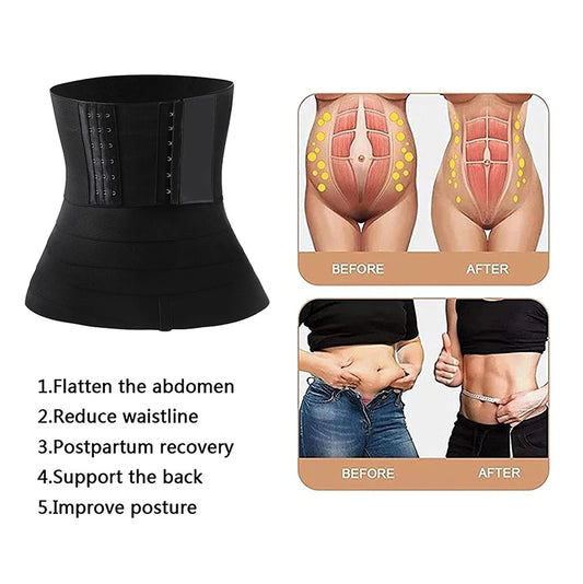Taillen Trainer Gürtel für Damen - Taille Bandage Wraps Bauch Schweiß Wrap - Plus Size Bauch Body Shaper Workout Trimmer Gürtel