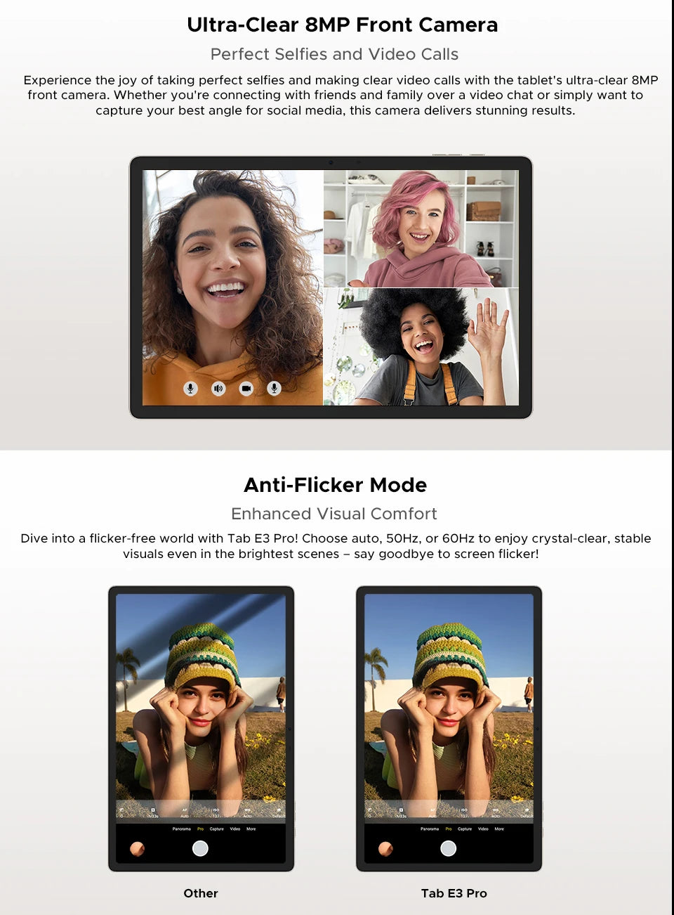 DOOGEE Tab E3 Pro 2-in-1 Tablet-PC - 256 GB ROM, 11000 mAh, 13 Zoll