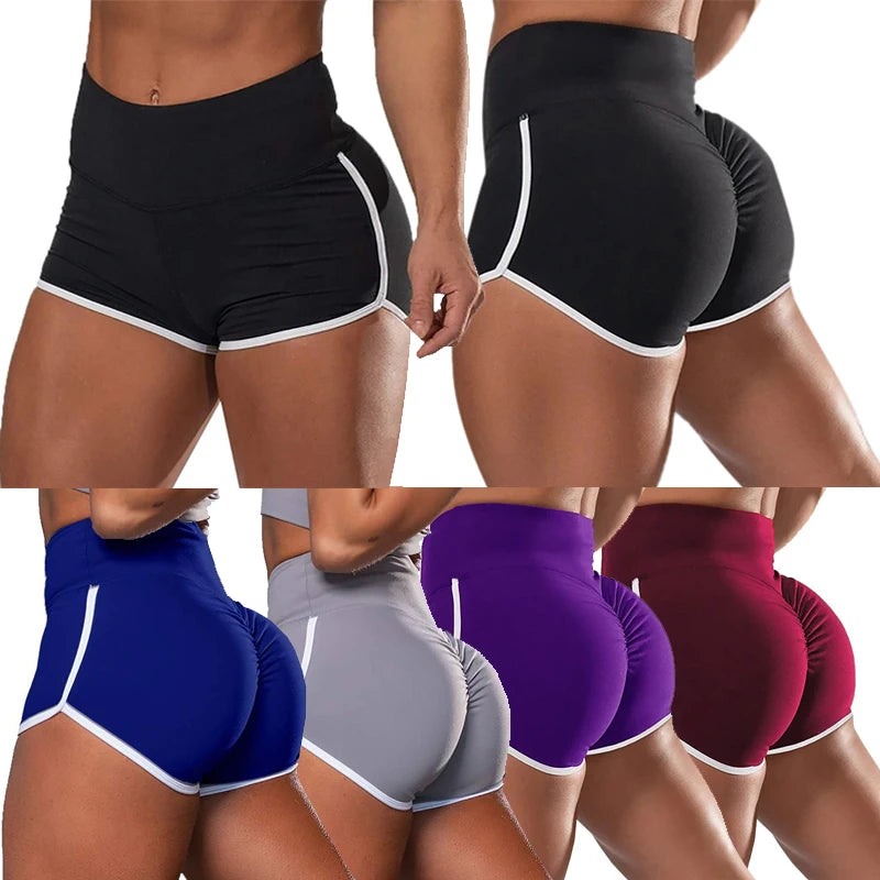 Sport-Shorts 2025: Elegante Elastisch Sports Running Tight Hip Lifting Damen - Gym Fitness Eng Anliegend Yoga Shorts Casual Sport