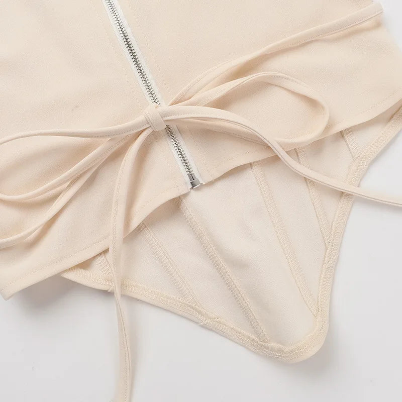 Women Tops 2025 Summer Corset Fashion Camisole Casual Vest Slim Fitted Shaper Tank Top Woman T-Shirt Girdle Top Female Shapewear