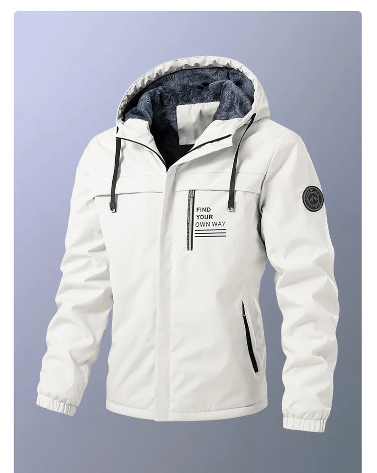 UETEEY Pilotenjacke Verdicktes Fleece - Kapazität 200 g, XL