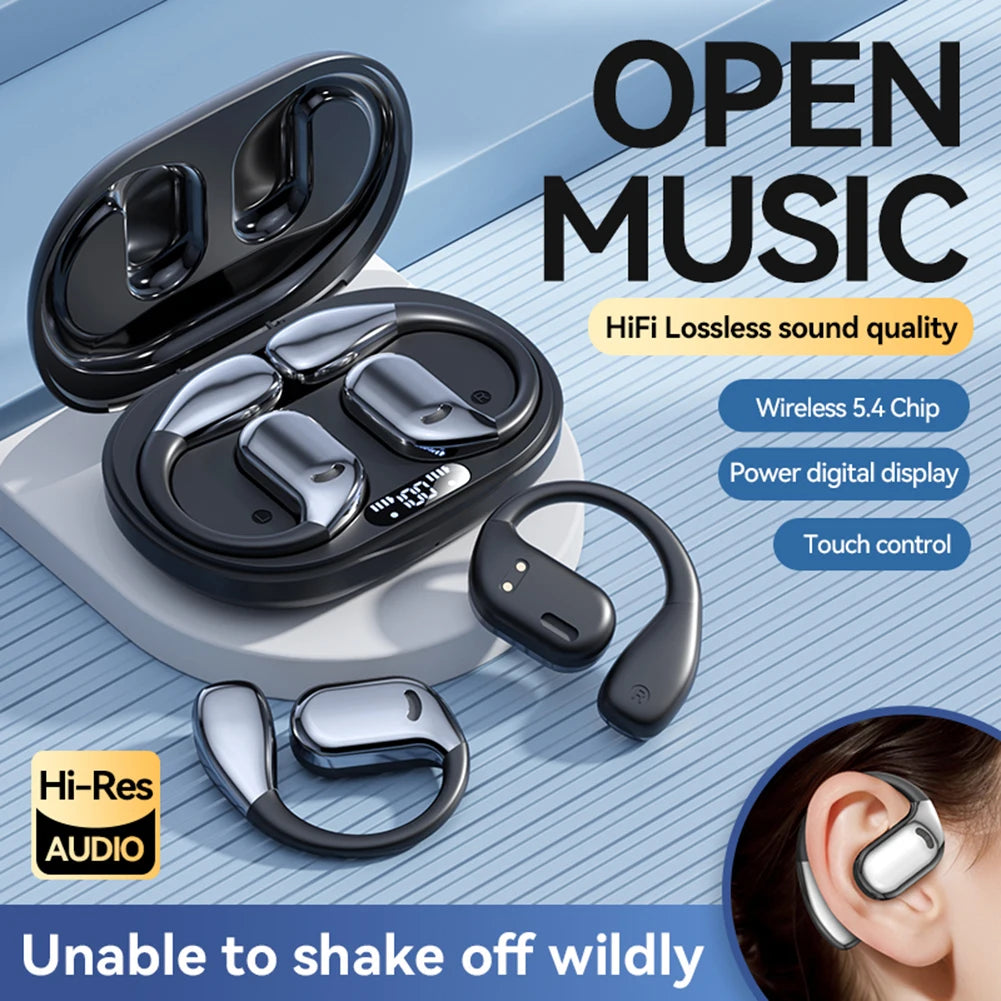 144 Sprachen AI-Übersetzungs-Ohrhörer Wireless Bluetooth 5.4 Sprachübersetzer-Gerät Touch-Control-Übersetzungs-Ohrhörer Geschenk