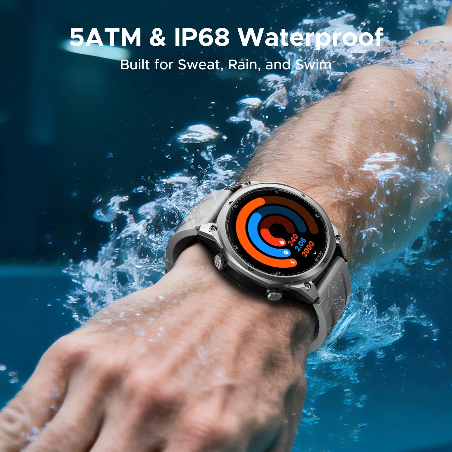 DOOGEE ANYWISE W1 LITE - Akku 8-12 Tage, 5ATM, 1,43Zoll