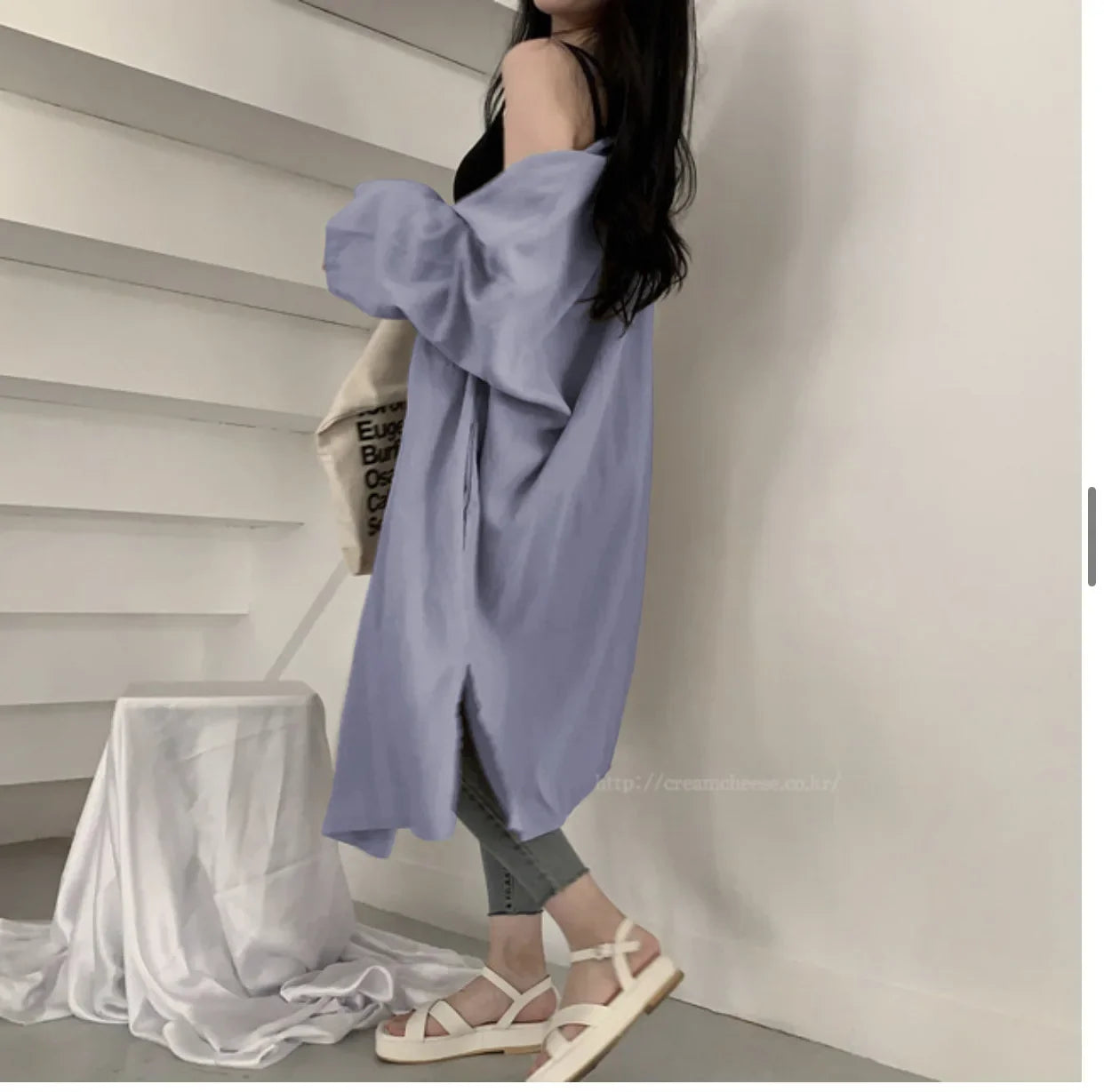 KStyle Strickjacke Sonnenschutz - Dünn Atmungsaktiv L