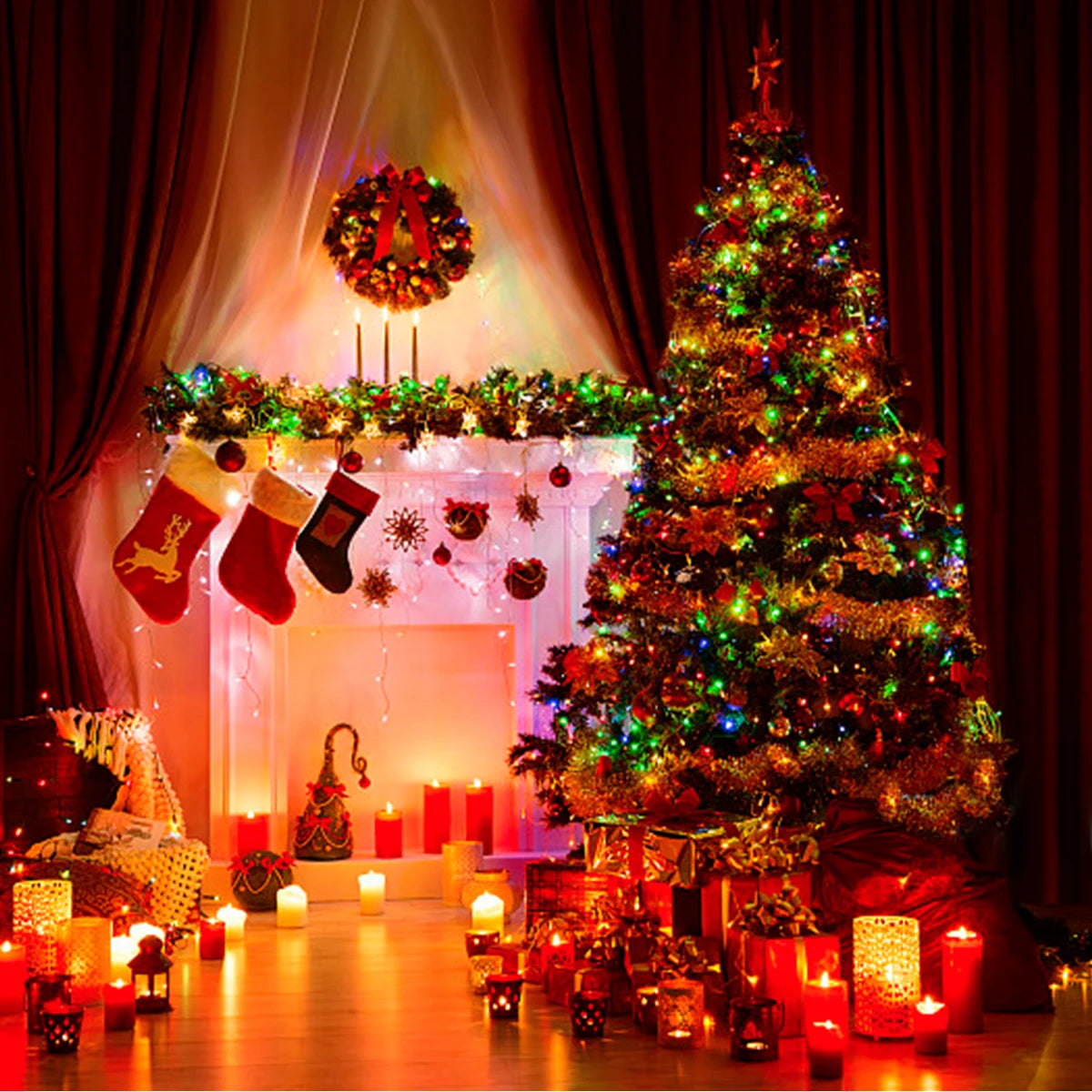 CHNAITEKE LED Lichterkette Wasserdicht - Länge 10-100 m, 110-220 V