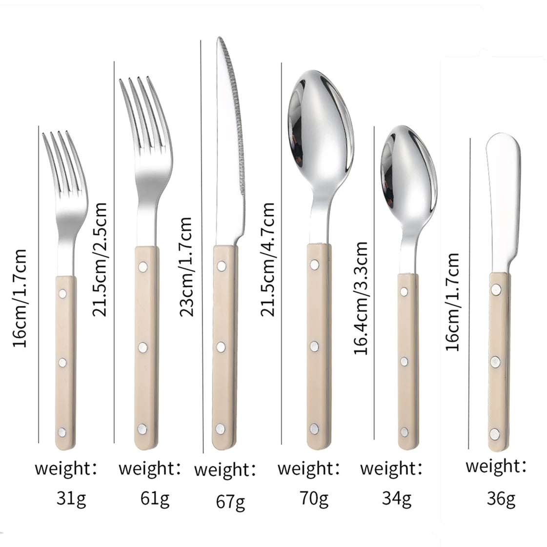 Fashion Korea Style Cutlery Set 18/10 Stainless Steel Creativity Gift Flatware Colorful Handle 304 Knife Fork Spoon