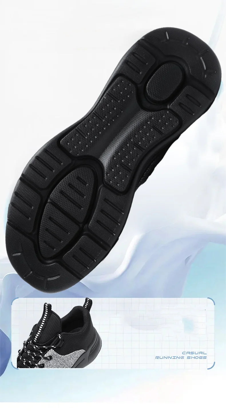 Men's Sneakers 2025 New Fashion Trend Lightweight Soft Comfortable Non-slip Flat Shoes Outdoor Casual Sports Shoes Man Shoes