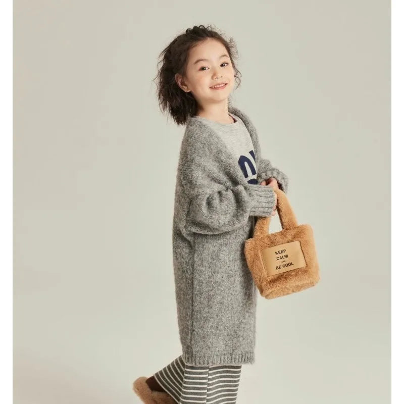 CNZ Koreanische Mädchen-Cardigan - Größe 3-6Y, Baumwolle