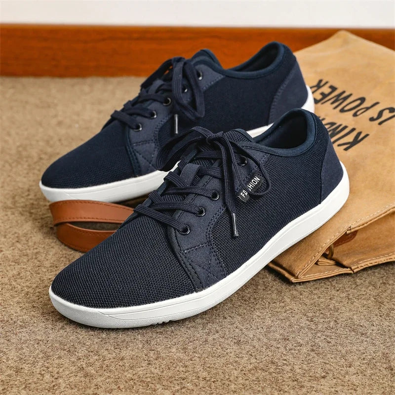 Sneakers For Men New Wide Barefoot Sneaker 2025 Fashion Flats Soft Zero Drop Sole Wider Toe LightWeight Fashion Shoes Plus Size