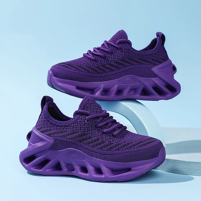Kinder Schuhe 2025 - Junge Casual Sneakers Platform Komfortabel Schwarz Weiß - Kind Schule Sport Tenis Unisex Sport Schuhe