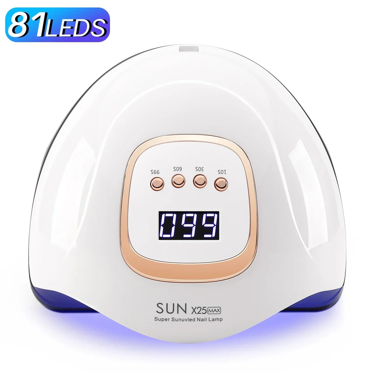 ProNail 380W UV Lampe Bewegungsmelder - 81 LEDs 38cm