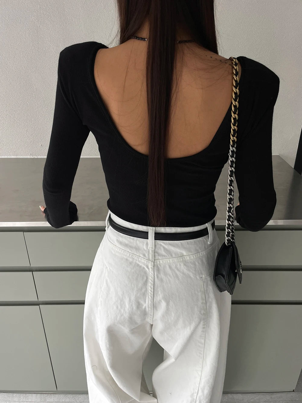 Jeans Spring Summer Long Wide Leg Pant Women High Waist Fashion Casual Korean Style Ladies Trousers Loose Pleated Woman Pants