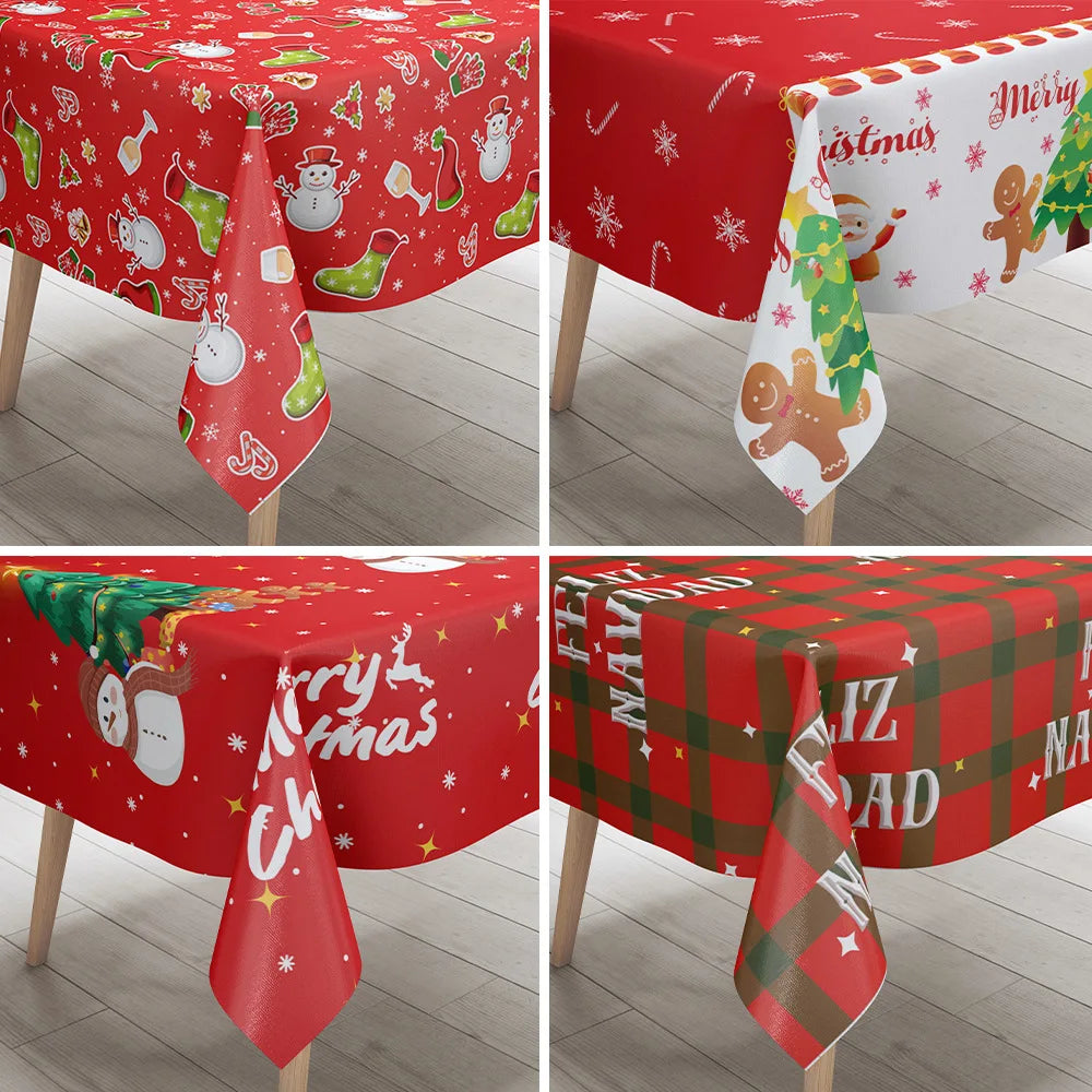 Choice Weihnachts-Tischdecke Santa Claus - Größe 140x180 cm, Polyester