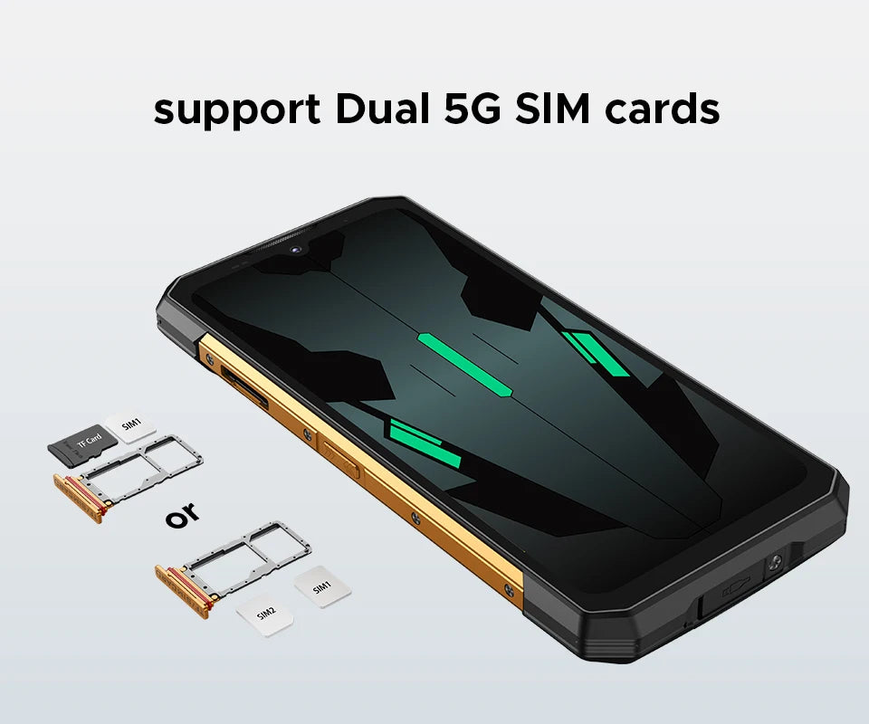 DOOGEE S200 X Robustes 5G - 10100 mAh, 33W Schnellladung, 6,72 Zoll Display