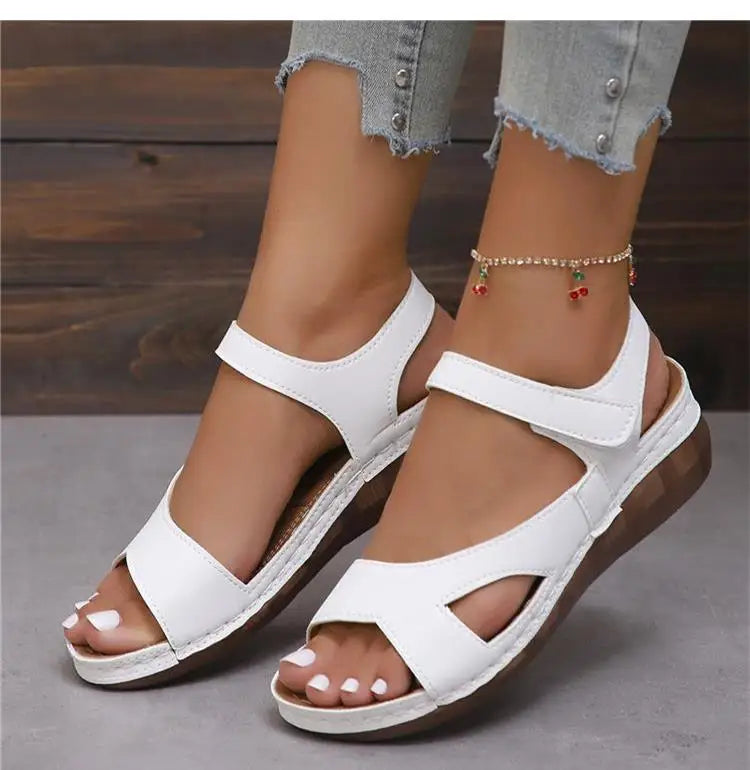 Summer Woman Sandals Shoes Open Toe Women Shoe Soft Shoes For Women Wedge Women's Shoes Breathable Footwear Women Sandal Female