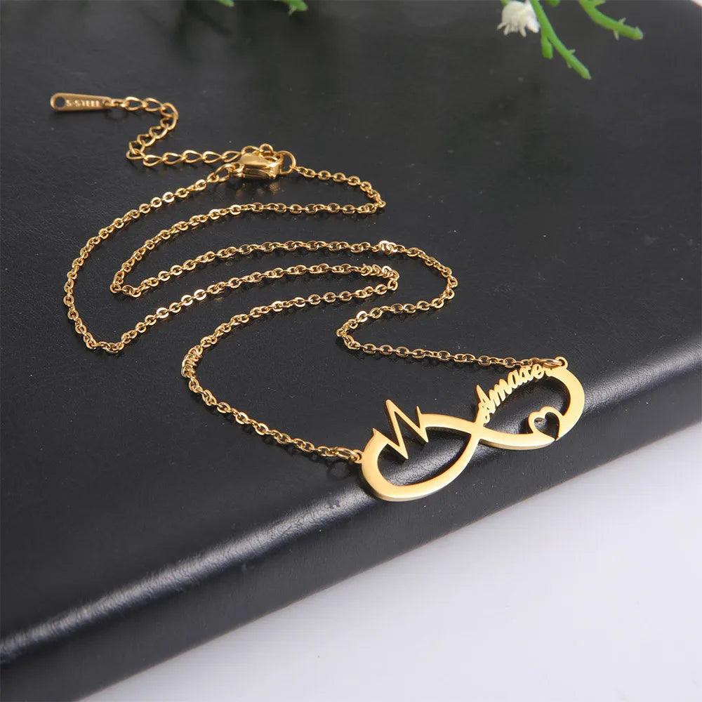 Your name on Necklace  Stainless Steel Jewelry