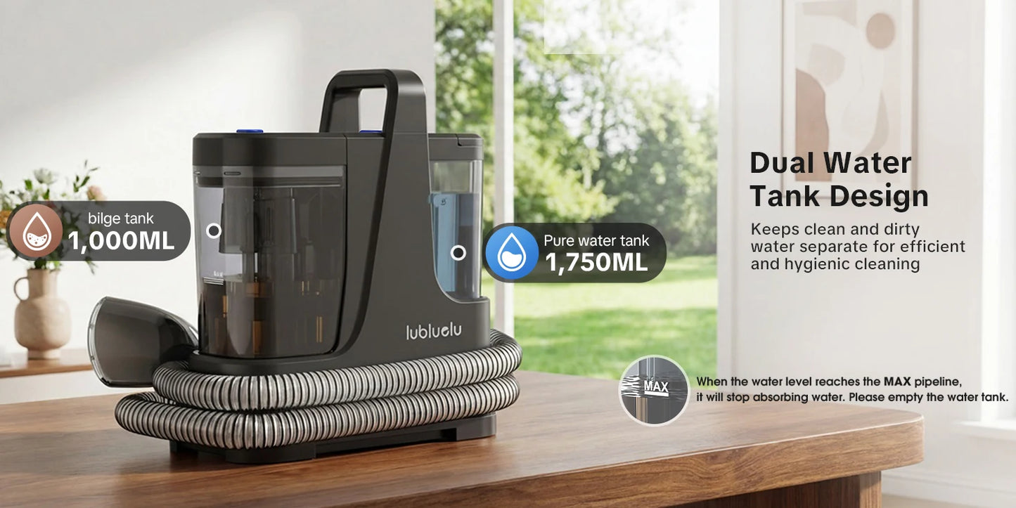 Lubluelu V9 Dampf - 1,75 L Tank 500-999 W 40,9x40,9x22,9