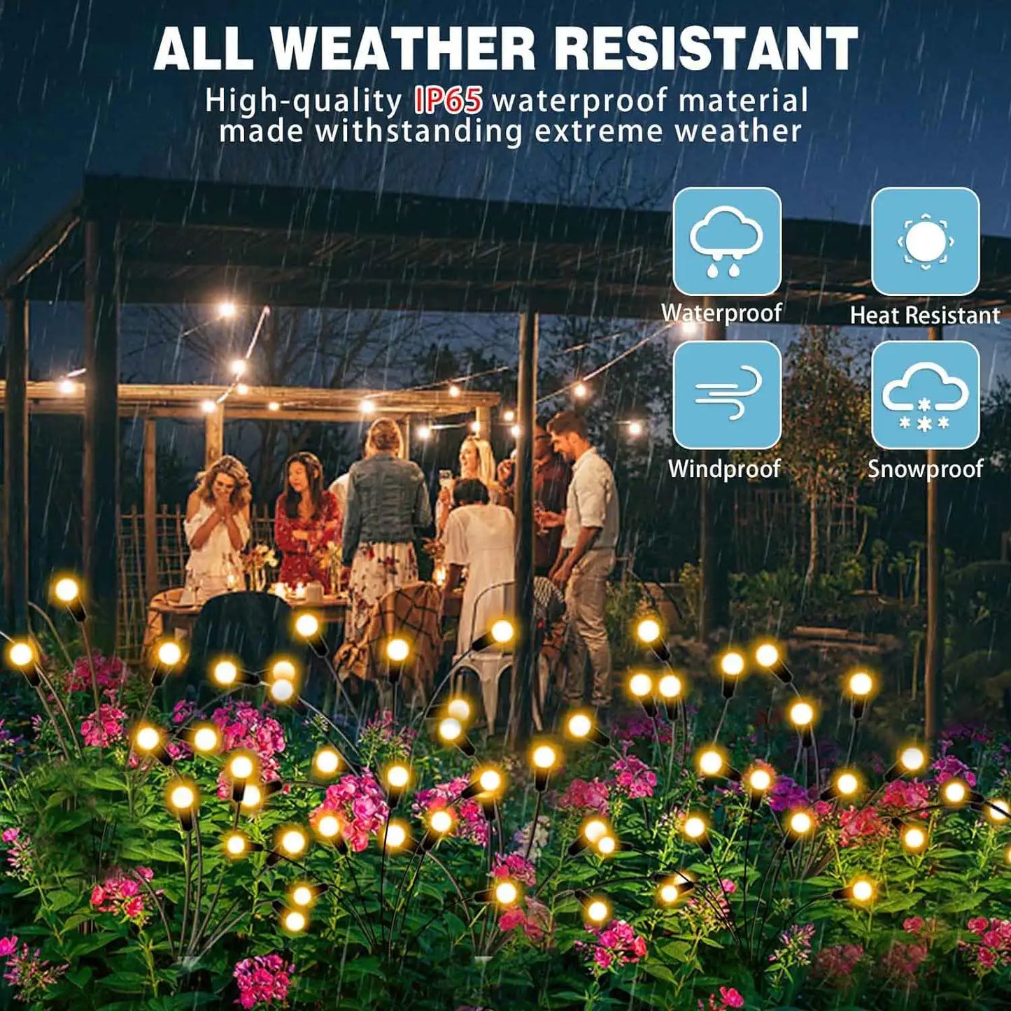 Luminova GardenGlow Gartenlichter Solarbetrieben - Kapazität NiMH, 5 V, 5 m