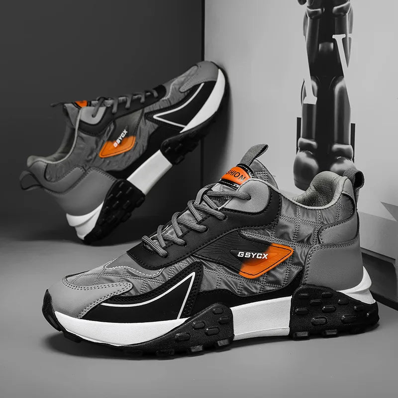 Herren-Platform-Sneaker 2025: Luxus Winter Cotton - Plus Size Running Collection