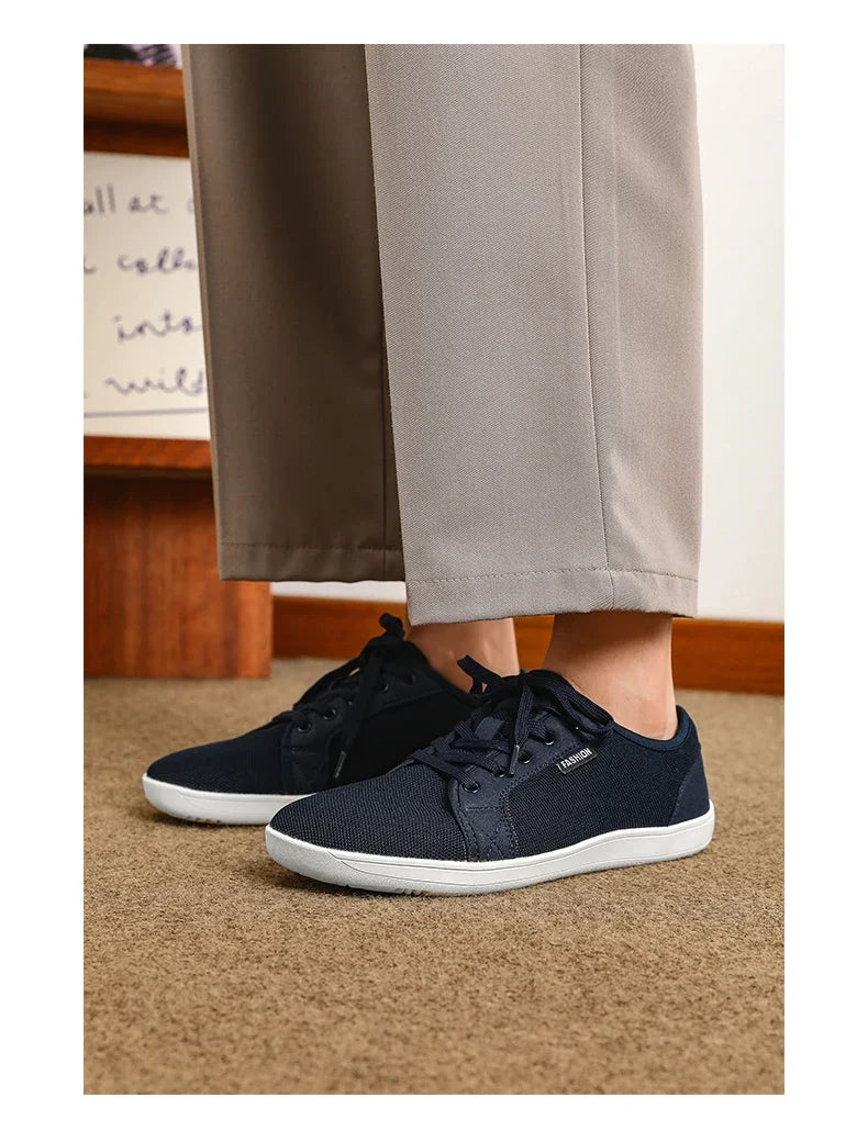 Sneakers For Men New Wide Barefoot Sneaker 2025 Fashion Flats Soft Zero Drop Sole Wider Toe LightWeight Fashion Shoes Plus Size