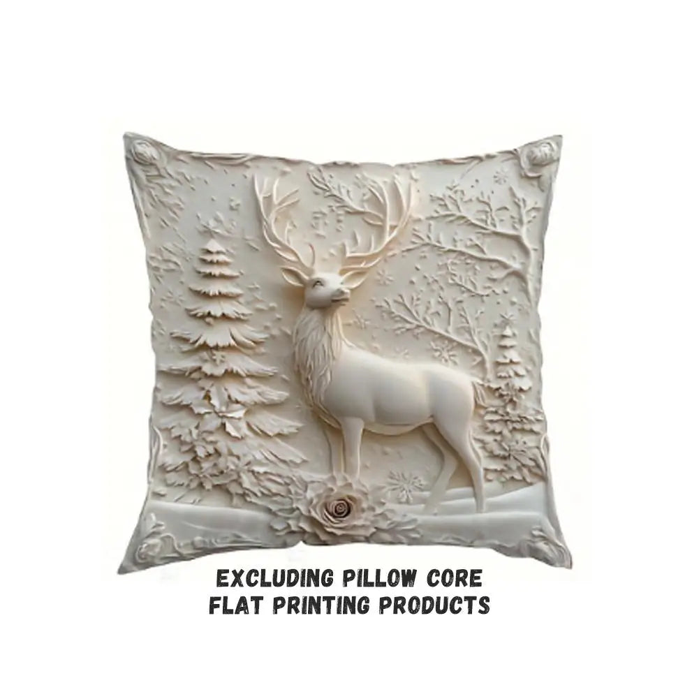 1pcs Christmas Decorative Pillow Covers ,Suitable for Christmas home decoration pillowcase, without pillow core.