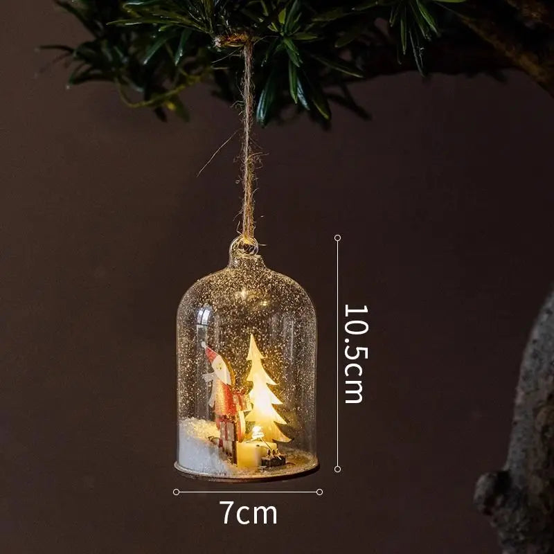 Luminous Lamp Glaskugeln Leuchtend - Durchmesser Ca. 4 cm, 6 Stück