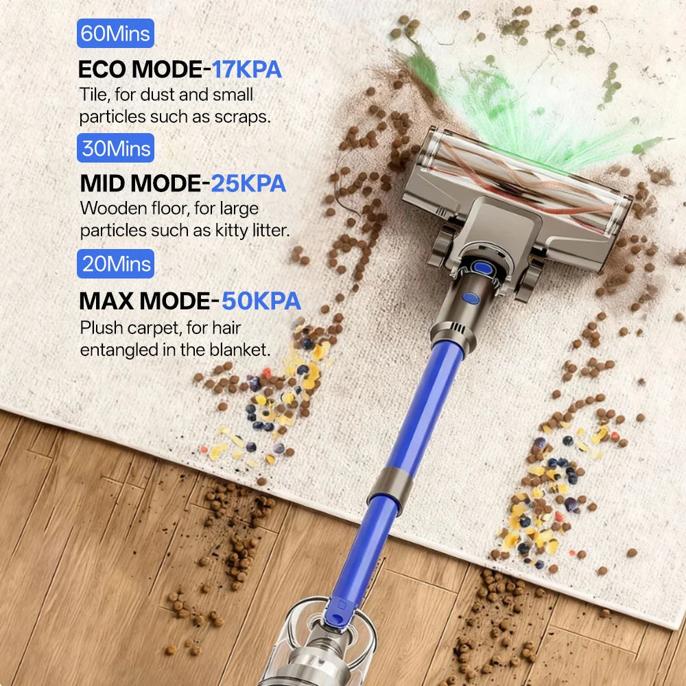 COTIAR R11 Hochleistungs Akku-Staubsauger - 1-2 L, 500 W, Ca. 3 Kg