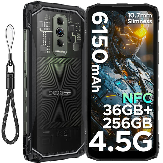 DOOGEE Blade10 Ultra Energy - Kapazität 6150mAh,18W, Maße 172x80x10,7