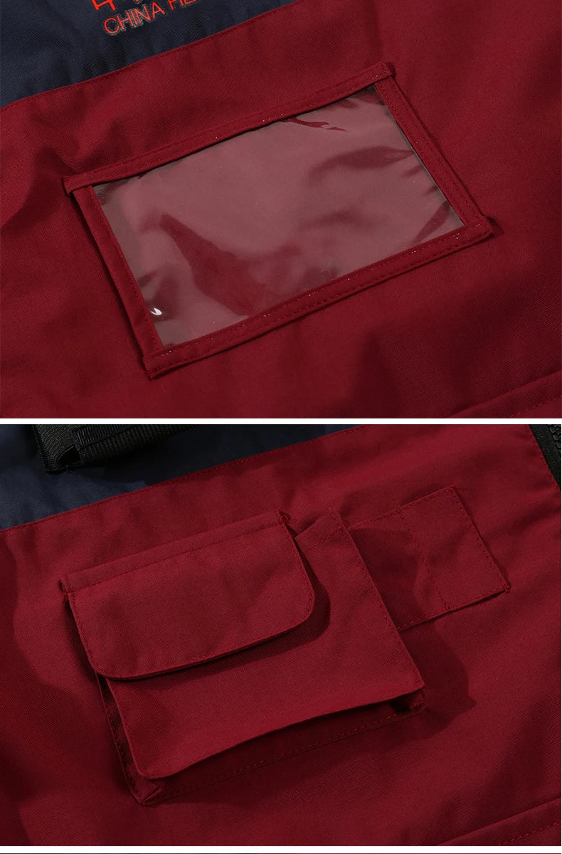 RescuePro NW Notfallweste Sicher - 6 Taschen, Reflekt L