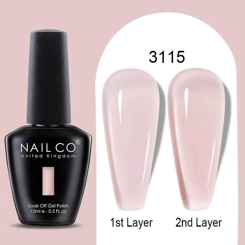 NailCO Gel Nail Polish Nail Art Translucent Vernis Semi Permanent UV LED Lamp Gel Manicure for Gel Polish Nail Glue Productos
