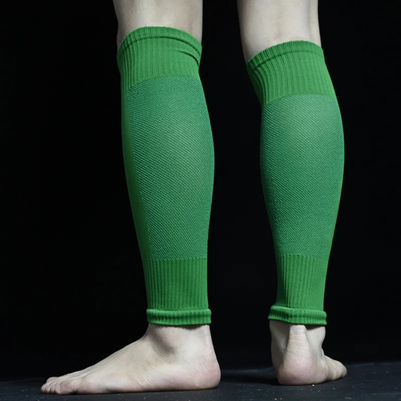 Fußballsocken mit Schienbeinschutz und Beinabdeckung für Männer und Frauen