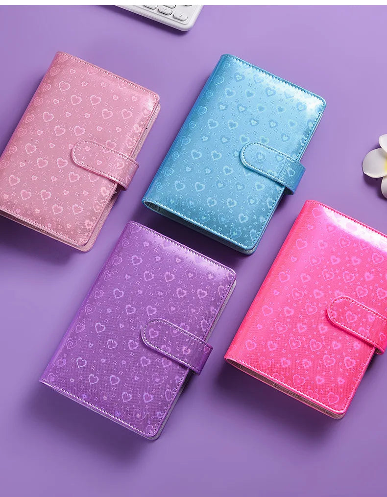 A6 Colorful Laser Macaron Creative PU Notebook